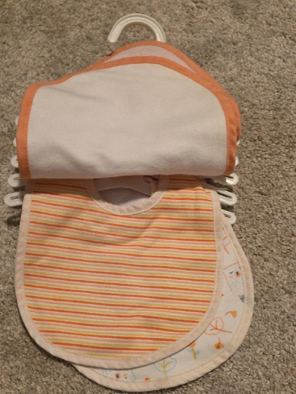 Rene Rofe Pink & Multi Color Baby Bibs - 5 Pack